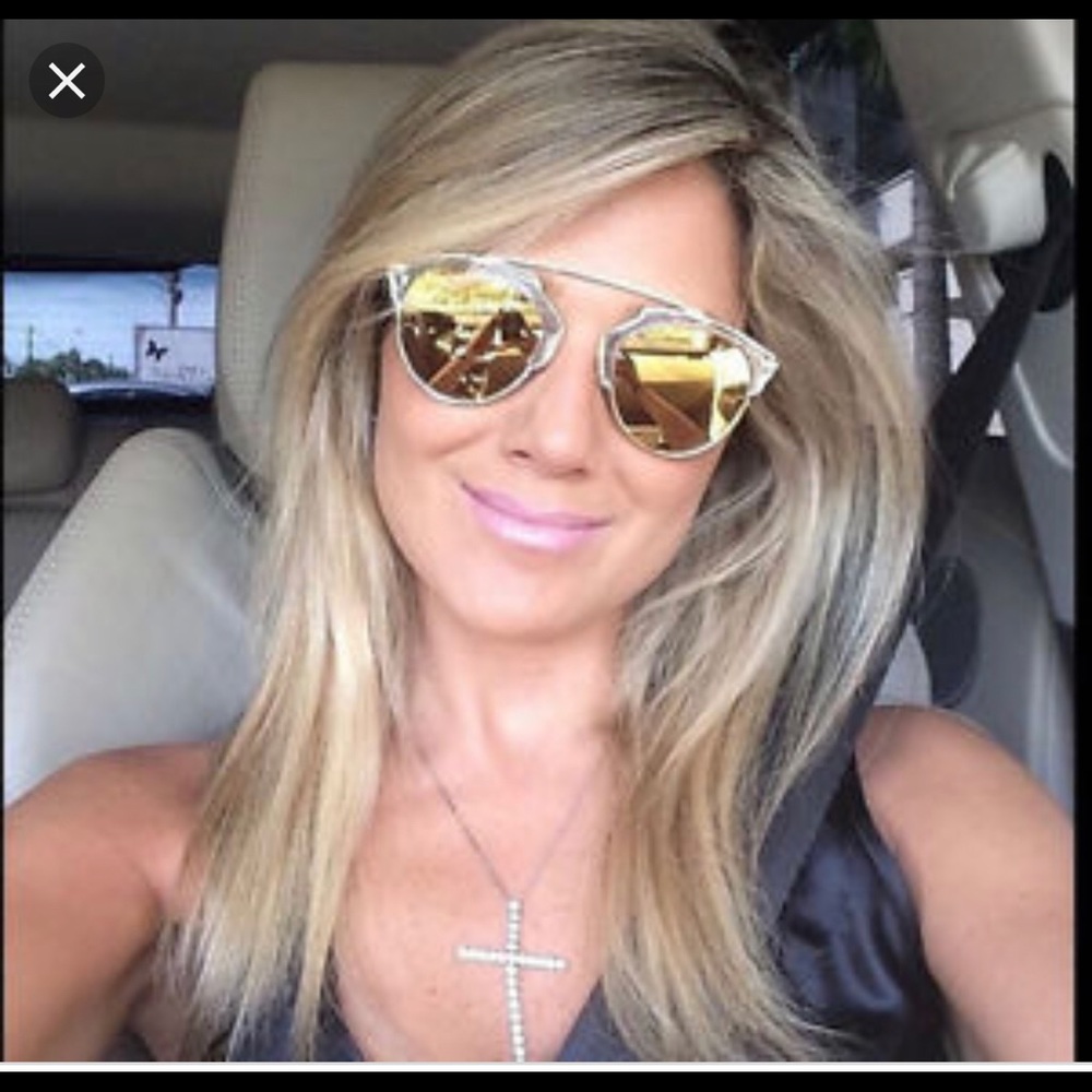 Dior So Real Modified Aviator Sunglasses